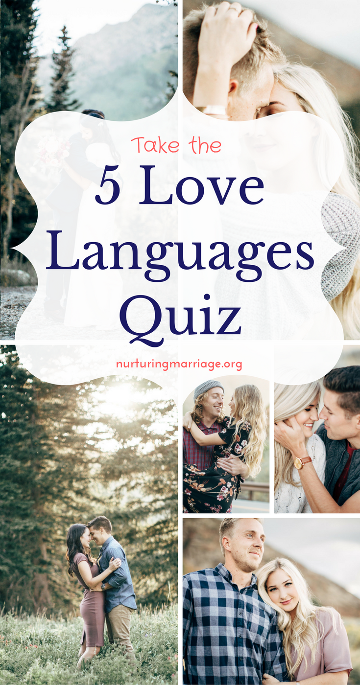 Take The Free 5 Love Languages Quiz 5 Love Languages 