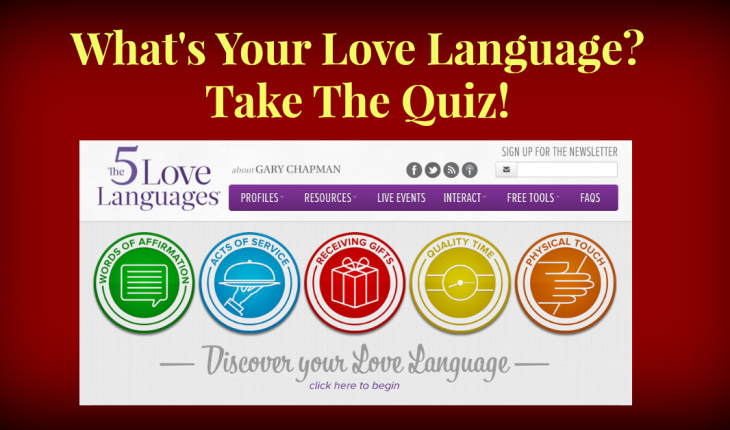 What s Your Love Language Take The Free Quiz 